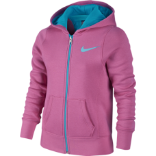Толстовка подростковая  Nike 645110-627 YA76 Graphic Brushed Fleece 